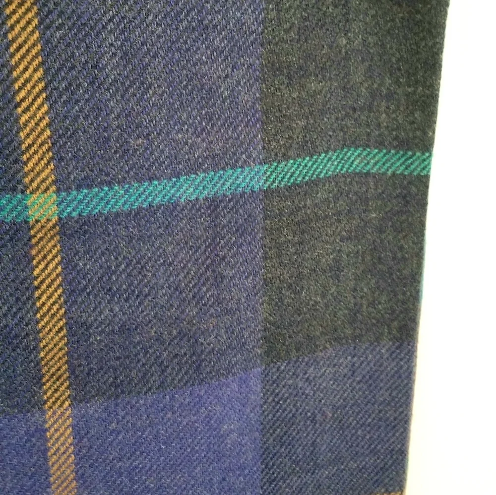 Jones New York scarf wool plaid